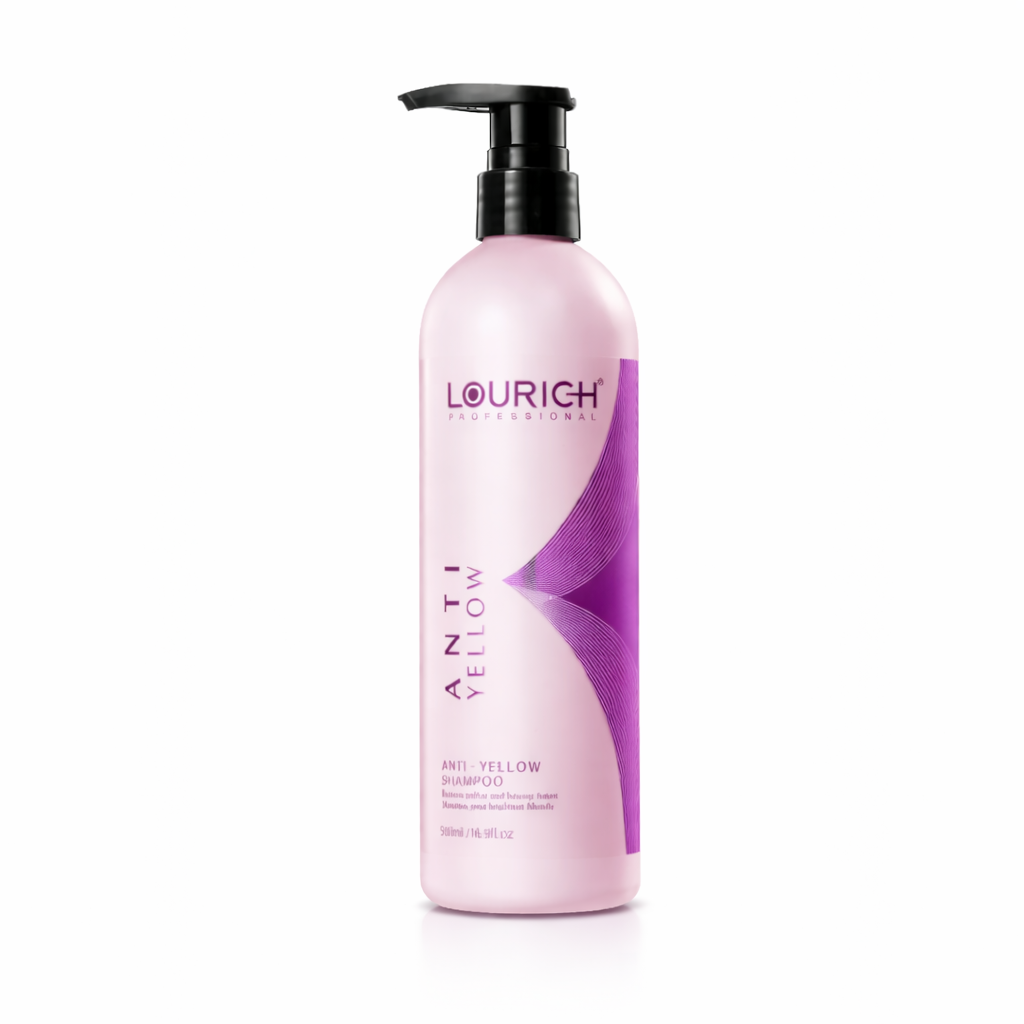 Anti-Yellow Shampoo 500ml – Professional Purple Shampoo for Blonde, Grey & Highlighted Hair – Tone Correcting Formula - Image 2