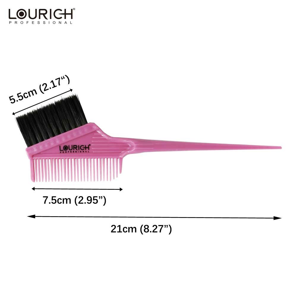 Hair Color Comb Brush – Dual Purpose Tint Brush & Sectioning Comb for Salon Dye Application - Image 4